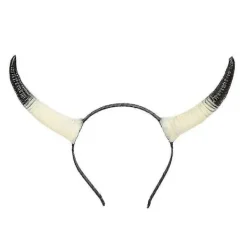 Cosplay Horns Hårband Djävulshorn Hårringar Rekvisita Cosplay Party Tillbehör 2025:e> Huvudbonader
