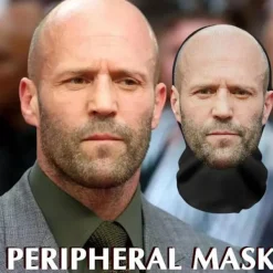 Cosplay Huvudbonad Hiphop Mode Balaclava 3D-tryckt Mask Hel Ansikte Elastiskt Nät><noscript><img width=