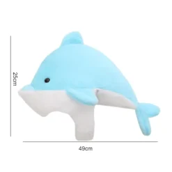 Cosplay Huvudbonad Ultra Mjuk Håll Värmen Foto Performance Rekvisita Delfin Plysch Cosplay Mössa för Fotostudio><noscript><img width=