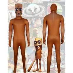 Cosplay Jumpsuit med huva | Halloweenkostym för vuxna [JUN] 160cm> Dräkter