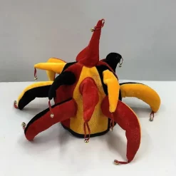 Cosplay Kostym Mardi Gras Hatt Hovnarr Hatt Renässansnarr Hatt Narrhuvudbonad Medeltida Narrhatt-Xin><noscript><img width=