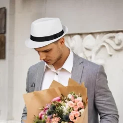 Cosplay kostymtillbehör Great Gatsby BLÅ><noscript><img width=