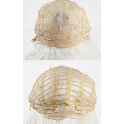 Cosplay lockigt hår svans full peruker kort mörkblå peruk mode cosplay stil> Peruker