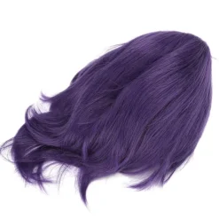 Cosplay peruk för män Kort Anime Cosplay Fashionabla festdräkt Syntethår ​​Peruk Lila> Peruker