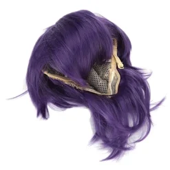 Cosplay peruk för män Kort Anime Cosplay Fashionabla festdräkt Syntethår ​​Peruk Lila><noscript><img width=