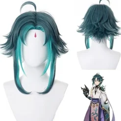 Cosplay peruk värmebeständig hår Halloween karneval cosplay kostym> Peruker