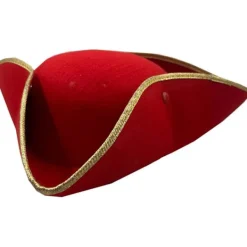 unbranded Cosplay pirathatt - Medeltida sjörövar kapten kostymtillbehör för män och kvinnor> Huvudbonader