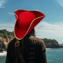 unbranded Cosplay pirathatt - Medeltida sjörövar kapten kostymtillbehör för män och kvinnor><noscript><img width=