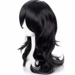 Cosplay Shouta Aizawa Peruk Anime Lång Svart Peruk för Halloween Kostymfest><noscript><img width=