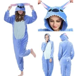 Cosplaydräkt Stitch Pyjamas S S><noscript><img width=