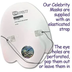 unbranded Cristiano Ronaldo (Leende) Kändis Mask, Plattkort Ansikte><noscript><img width=