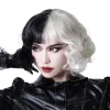 Cruella De Vil Cosplay Peruk> Peruker