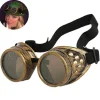 Cyberglasögon Steampunk Welding Goth Cosplay Vintage Goggles ancient brass> Tillbehör