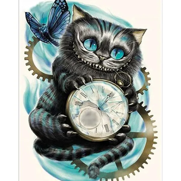 5D Diamantmålning efter nummer-kit, Diamantmålning, Diamantbroderi> Smink