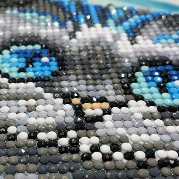 5D Diamantmålning efter nummer-kit, Diamantmålning, Diamantbroderi> Smink