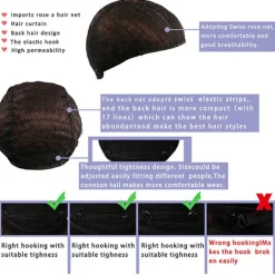 Dam Gradient Kort Lockig Peruk Bob Vågigt helhår Peruk Cosplay><noscript><img width=