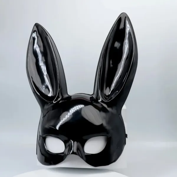 Damer Halloween Sexig Half Face Kanin Öron Mask> Masker