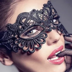 unbranded Dammask med spets, venetiansk maskeradboll, sexig venetiansk maskeradkarnevalfestboll ansiktsmaskeradmask><noscript><img width=