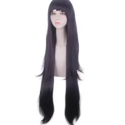 Danganronpa Mikan Tsumiki Anime Uniform Kvinna Klänning Cosplay Kostym Kläder A3> Peruker