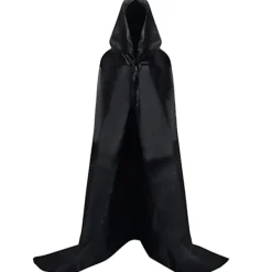 Darth Vader Svart Hooded Cape för Halloween & Cosplay (L)[JSR]><noscript><img width=