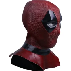 Deadpool Cosplay Wade Winston Wilson Lädermask Kostym Submarine Deuce Halloween Party Kostymrekvisita Standard Titel><noscript><img width=