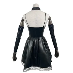 Death Note Cosplay Kostym Misa Amane Anime Peruk Klänningsset Uniform Halloween Party Endast Peruk One Size><noscript><img width=
