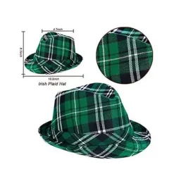 Dekorationer för St. Patrick's Day grön hatt><noscript><img width=