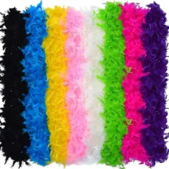 8-delad fjäderboa-set> Tillbehör