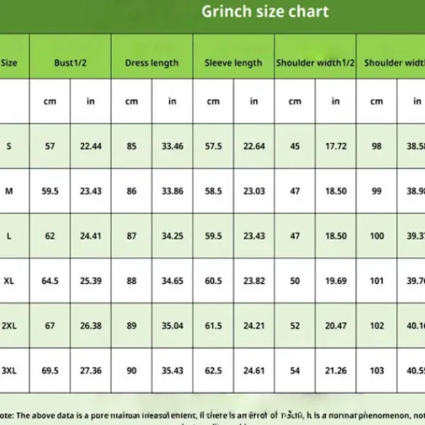 7-delad Grinch-dräkt för julcosplay, vuxen tomtekostymset + A-Perfet 7PCS komplett klädset 7PCS komplett klädset L> Dräkter
