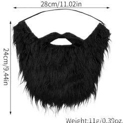 4-delars Halloween Party Skäggset med Falska Skägg> Tillbehör