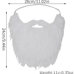 4-delars Halloween Party Skäggset med Falska Skägg><noscript><img width=