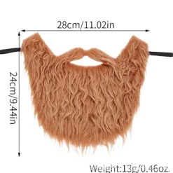 4-delars Halloween Party Skäggset med Falska Skägg><noscript><img width=