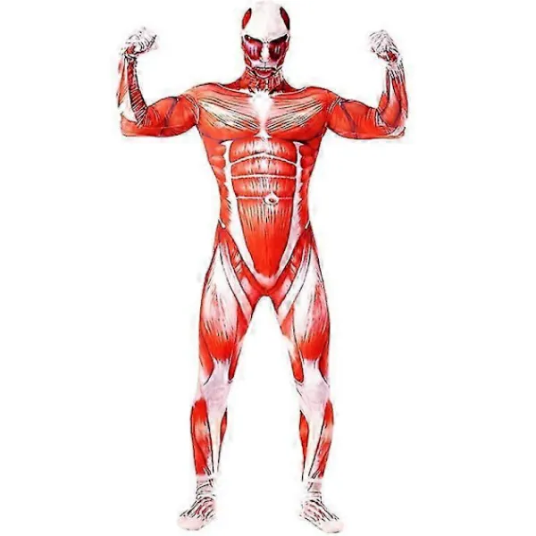BraVärde Deluxe Titan Cosplay Anime Attack On Titan Kostym Uniform Halloween Kostym För Vuxen-lingling} L> Dräkter
