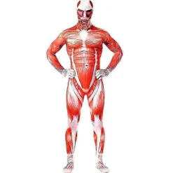 BraVärde Deluxe Titan Cosplay Anime Attack On Titan Kostym Uniform Halloween Kostym För Vuxen-lingling} L> Dräkter
