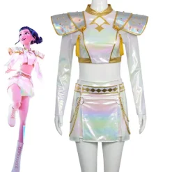 Demon Hunter Flickor Grupp Kläder Rumizoimira Kläder Musik Kläder Halloween Performance Kläder 110> Dräkter