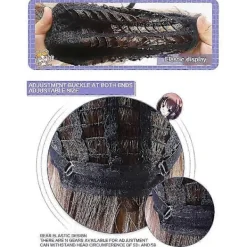 Demon Hunter Kostym Rumi Peruk Rumi Cosplay Peruk Anime Zoey Mira Peruk Kvinnors Långt Rakt Håraccessoarer - Perfet><noscript><img width=