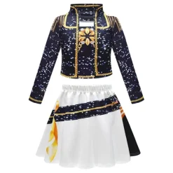 Demon Hunter K-Pop Halloween-dräkt | 2-delat Zoe Cosplay-set [JSR] 160cm><noscript><img width=