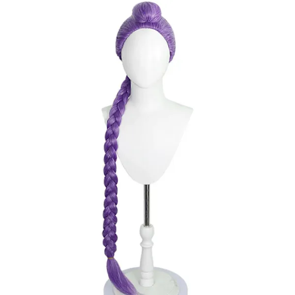 Demon Hunters Kostym Rumi Peruk Realistisk Anime Cosplay Peruk för Cosplay Konvent (FMY)> Peruker