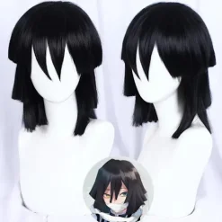 Demon Slayer Serie Cosplay Peruk - Ibuki Kobane, Serpent Hashira> Peruker