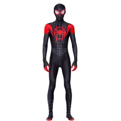 LBSS Den fantastiska Spider-Man-kostymen för vuxen/barn Halloween rollspel bär med huvudbonader Cosplay jumpsuits i ett set M><noscript><img width=