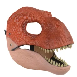 Dinosaurie Mask med Rörlig Käke, Dino Mask Dekoration, Latex Maskeraddräkt Huvudbonad med Öppning Rörlig Käke, Cosplay Fest Födelsedag Halloween Jul Barn Vuxen Mask | Fyndiq><noscript><img width=