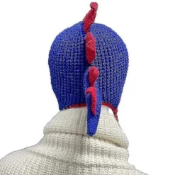 Dinosauriemössa Rolig Hatt Dinosaurie Öronlapp Hatt Stickad Dinosaurie Hatt Mohawk Hatt><noscript><img width=