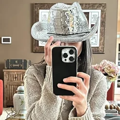 Discokula Cowboyhatt, Spegelkula Cowboyhatt, Möhippa Sällskapshatt><noscript><img width=