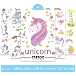 Disney Transfertryck Klistermärken Leksak Frozen Anime Figur Prinsessa Elsa Barn Vattentät Temporär Tatuering Kroppskonst Barnpresenter> Smink