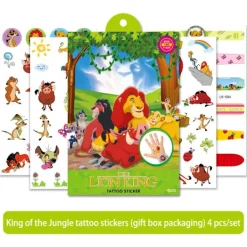 Disney Transfertryck Klistermärken Leksak Frozen Anime Figur Prinsessa Elsa Barn Vattentät Temporär Tatuering Kroppskonst Barnpresenter> Smink