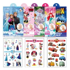 Disney Transfertryck Klistermärken Leksak Frozen Anime Figur Prinsessa Elsa Barn Vattentät Temporär Tatuering Kroppskonst Barnpresenter> Smink
