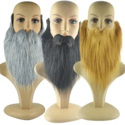 DIY Fancy Dress Skägg Långa Fluff Skägg Cosplay Kostym rekvisita> Tillbehör