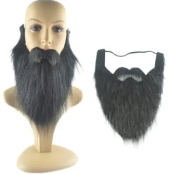 DIY Fancy Dress Skägg Långa Fluff Skägg Cosplay Kostym rekvisita><noscript><img width=