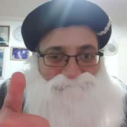 DIY Fancy Dress Skägg Långa Fluff Skägg Cosplay Kostym rekvisita><noscript><img width=