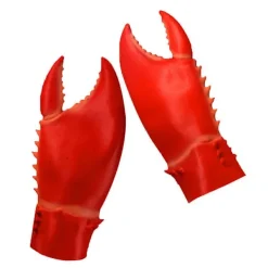 FMYSJ Djurimitation Handskar Krabbklo Handskar Partykläder Halloween Röd 32.00X15.00X12.00cm 1 Par (FMY) 32.00X15.00X12.00CM> Tillbehör